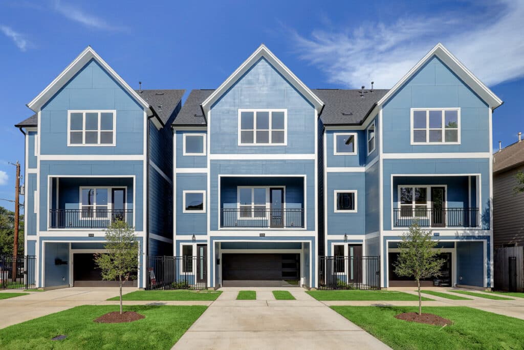 Skyline at Colorado — modern townhomes in Rice Military, Houston